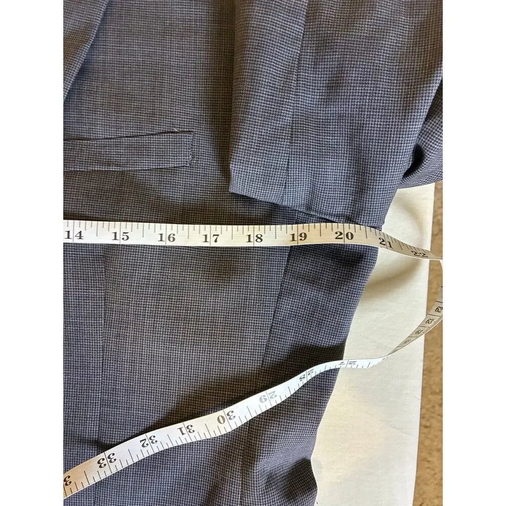 Vince Camuto Slim Fit Blazer Mens Gray Sport Coat 2 Button  slim fit 40 R